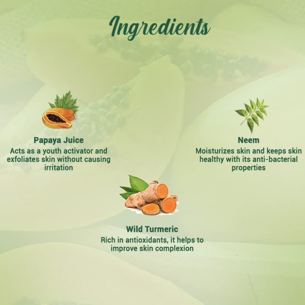 Biotique Papaya Tan Removal Brightening & Revitalizing Face Scrub | Gentle Exfoliation | Smooth and Clear Complexation | 100% Botanical Extracts| Suitable for All Skin Types | 75g