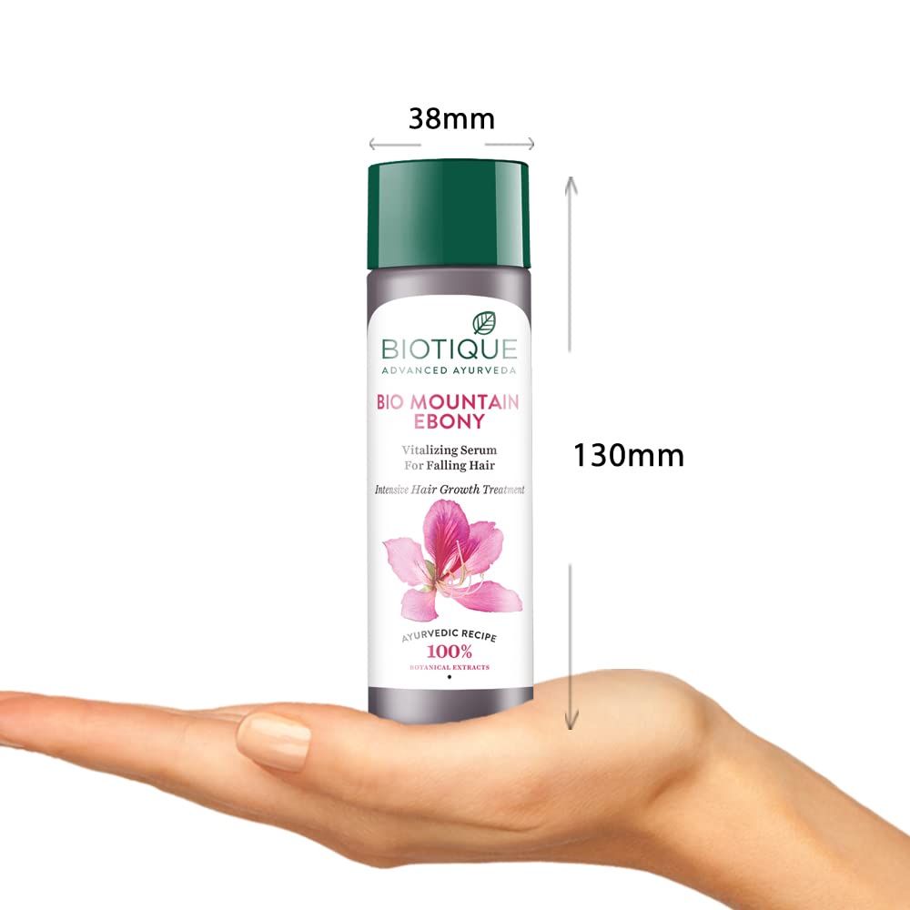 Biotique Bio Mountain Ebony Vitalizing Serum For Falling Hair Intensive Hair