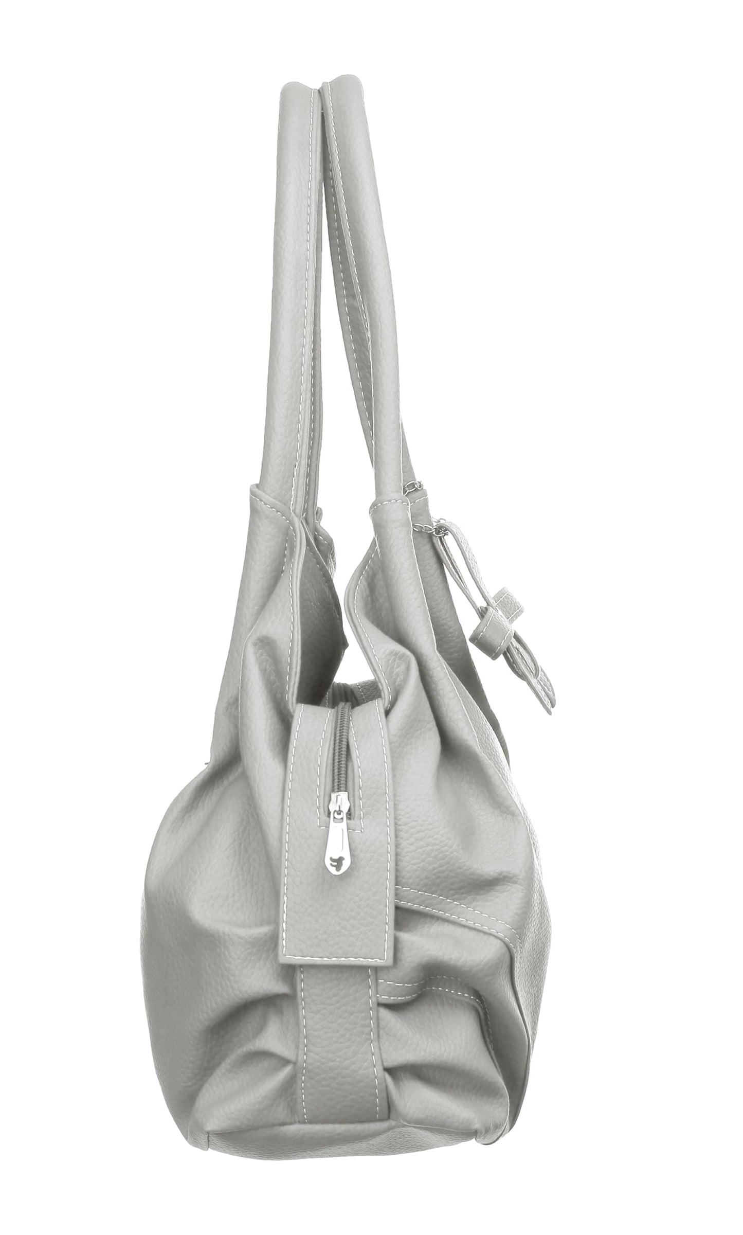 Fostelo Women's Vegan Leather Style Diva Handbag Shoulder Hobo Bag Ladies Purse (Large)