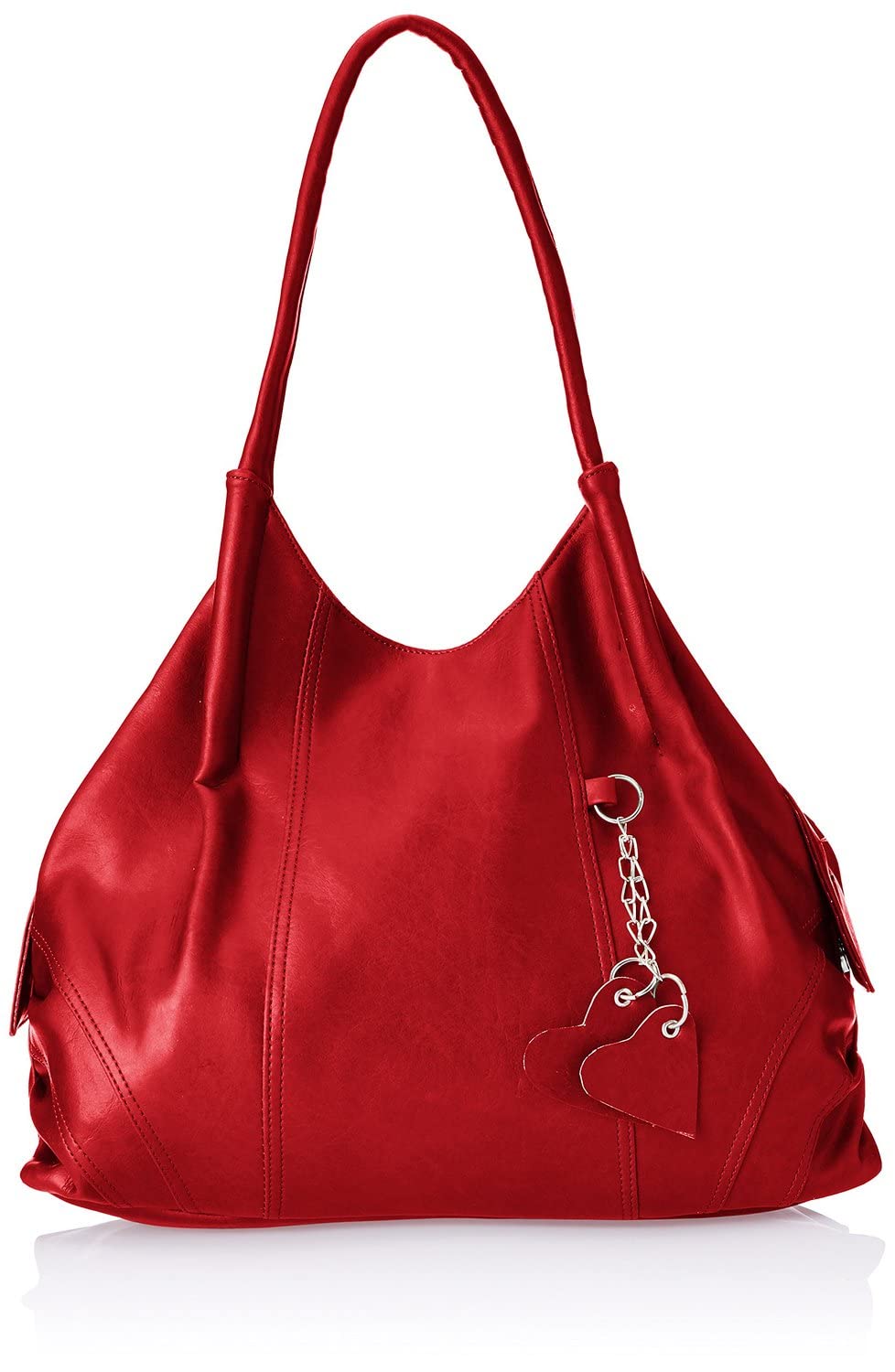 Fostelo Women's Vegan Leather Style Diva Handbag Shoulder Hobo Bag Ladies Purse (Large)