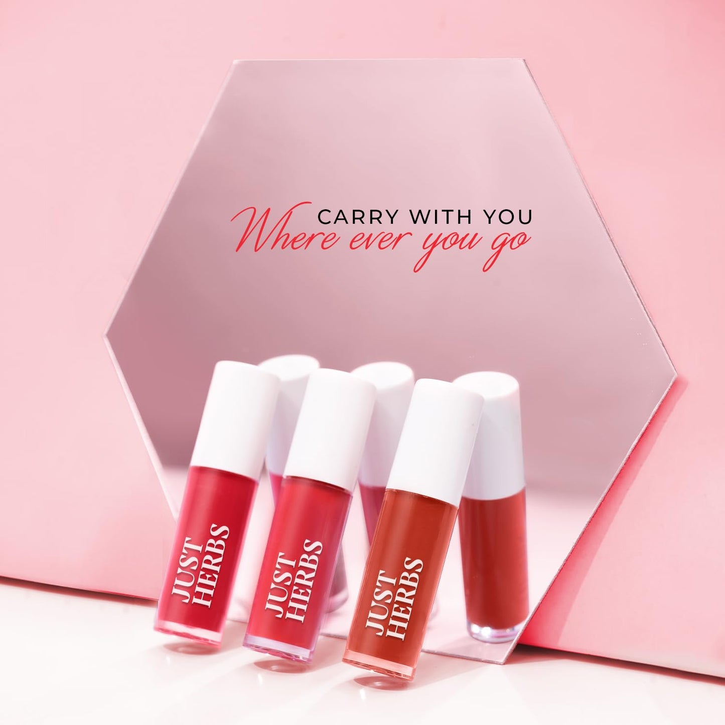 Organic Liquid Lipstick Kit Set of 5, Hydrating & Lightweight Lip Color - Paraben & Silicon Free - 1.6 fl oz. (Deeps & Reds)