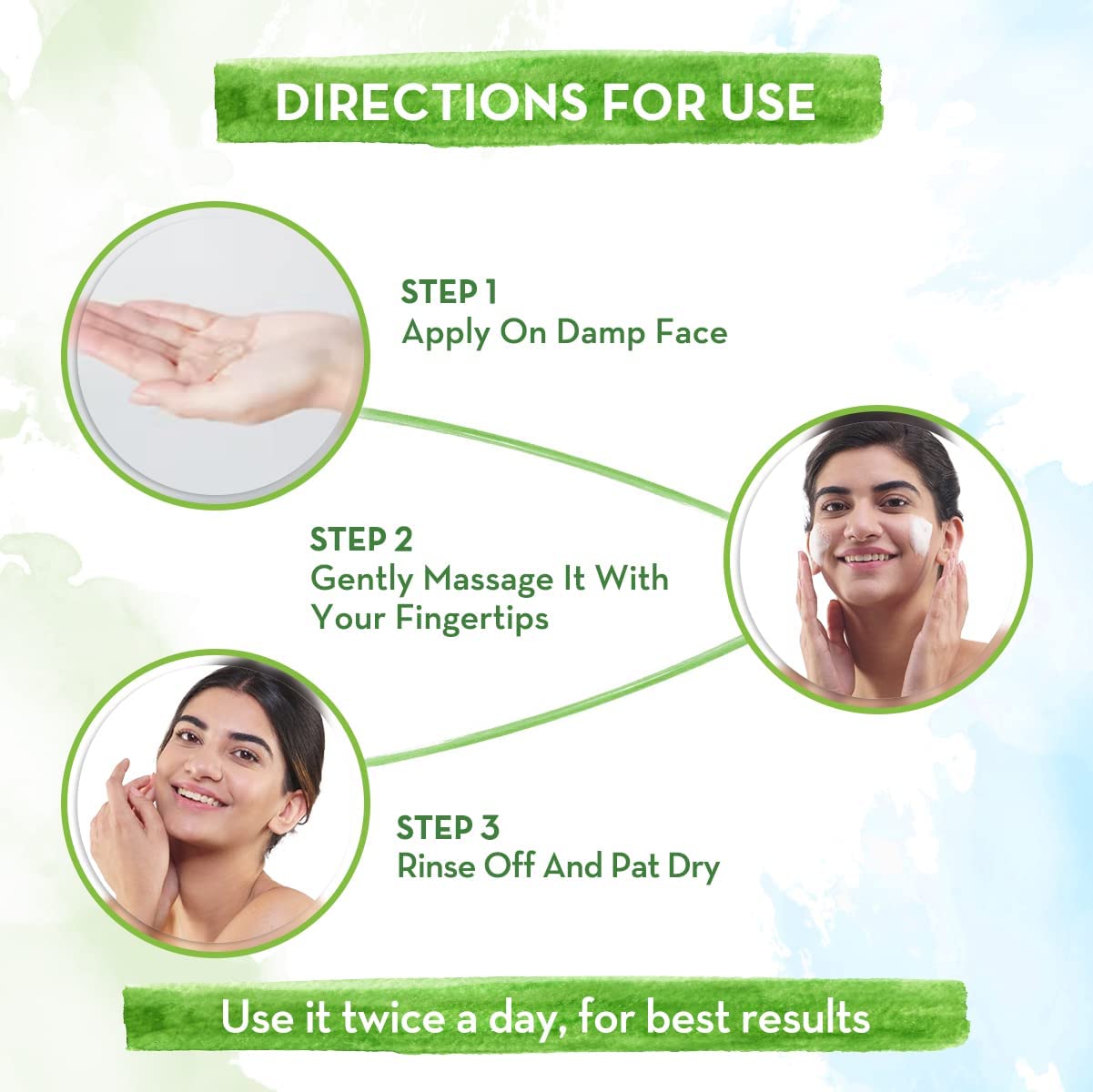 MAMAEARTH Rice Water Face Wash with Niacinamide for Clear, Glass Skin | Deep Cleansing | Gentle Daily Cleanser for Women & Men | 3.38 Fl Oz (100ml)