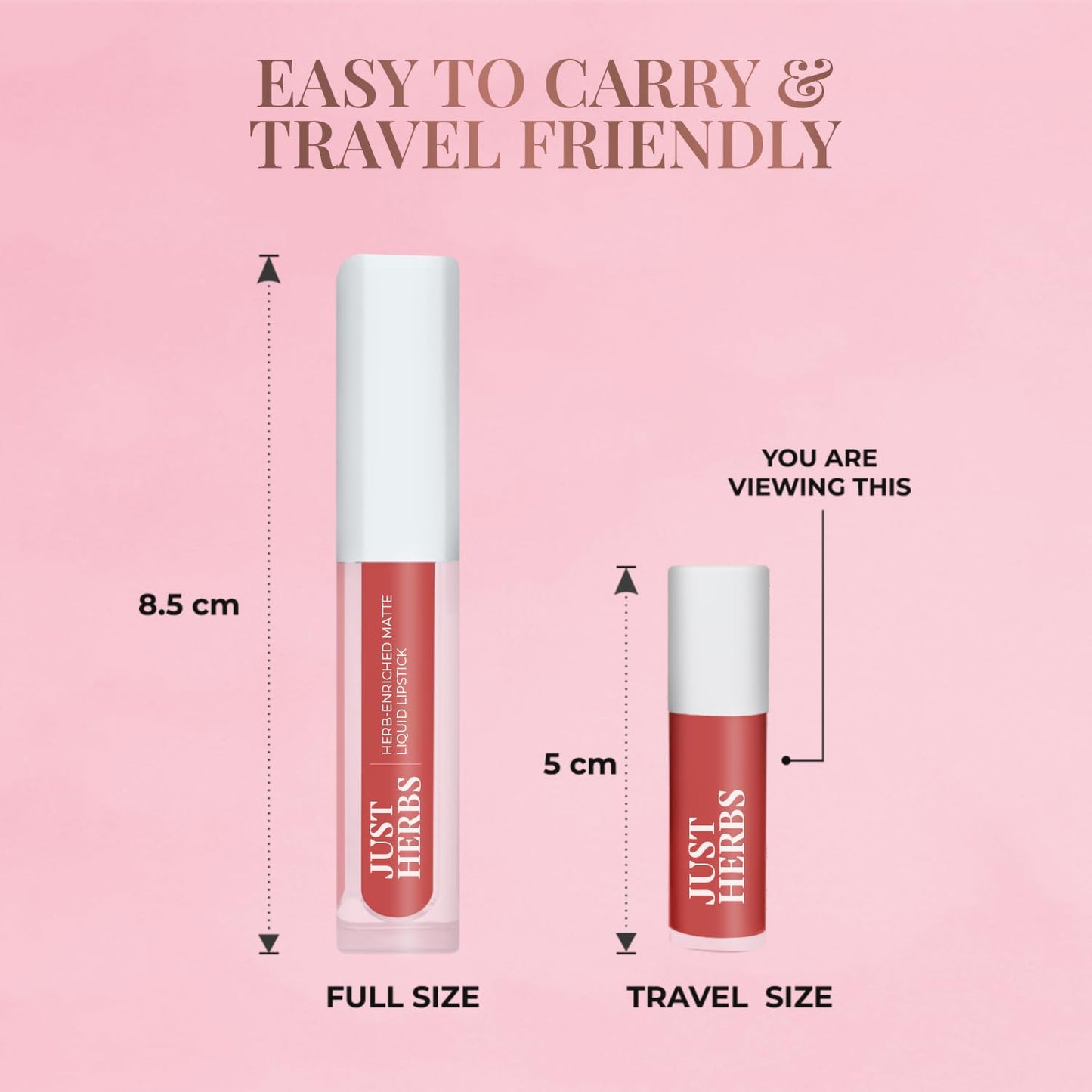 Organic Liquid Lipstick Kit Set of 5, Hydrating & Lightweight Lip Color - Paraben & Silicon Free - 1.6 fl oz. (Deeps & Reds)
