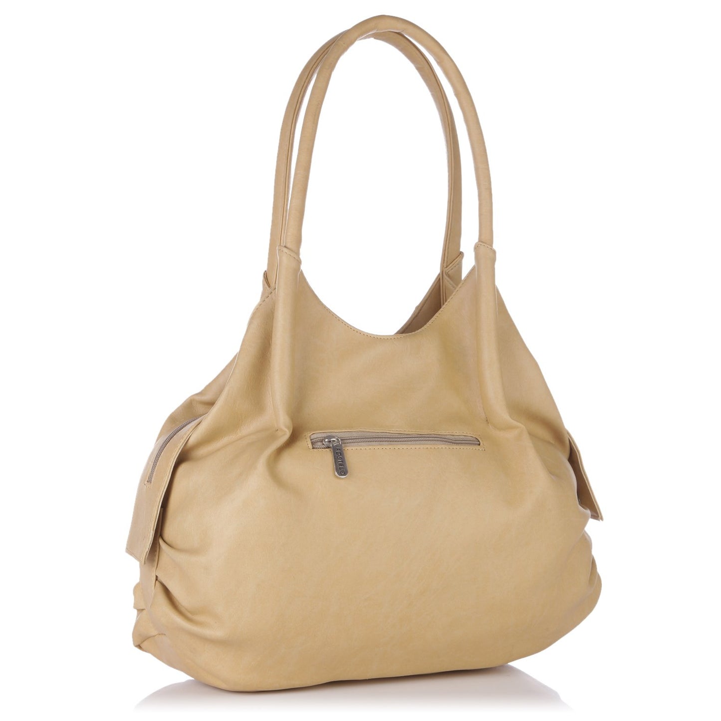 Fostelo Women's Vegan Leather Style Diva Handbag Shoulder Hobo Bag Ladies Purse (Large)
