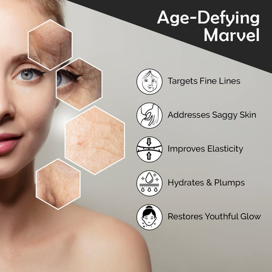 RAWLS Face Serum for Glowing Skin, 30ML | Anti-Aging Serum with Retinol, Hyaluronic Acid & Vitamin C | Reduces Fine Lines, Wrinkles & Boosts Collagen | Lightweight & Non-Sticky | For Women & Men | All Skin Types