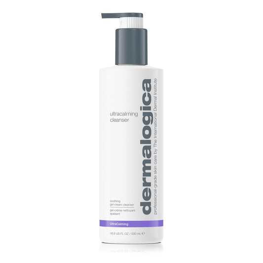 Dermalogica Ultracalming Cleanser, Gentle Face Wash for Sensitive Skin - Calms and Cools Redness and Discomfort, PH balanced, Non- Foaming, Gel - Cream Type