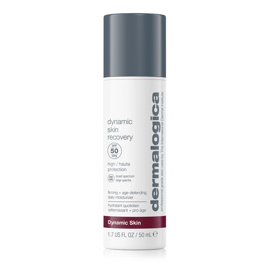 Dermalogica Dynamic Skin Recovery SPF50, Anti-Aging Face Sunscreen Moisturizer, Medium-Weight Non-Greasy Broad Spectrum