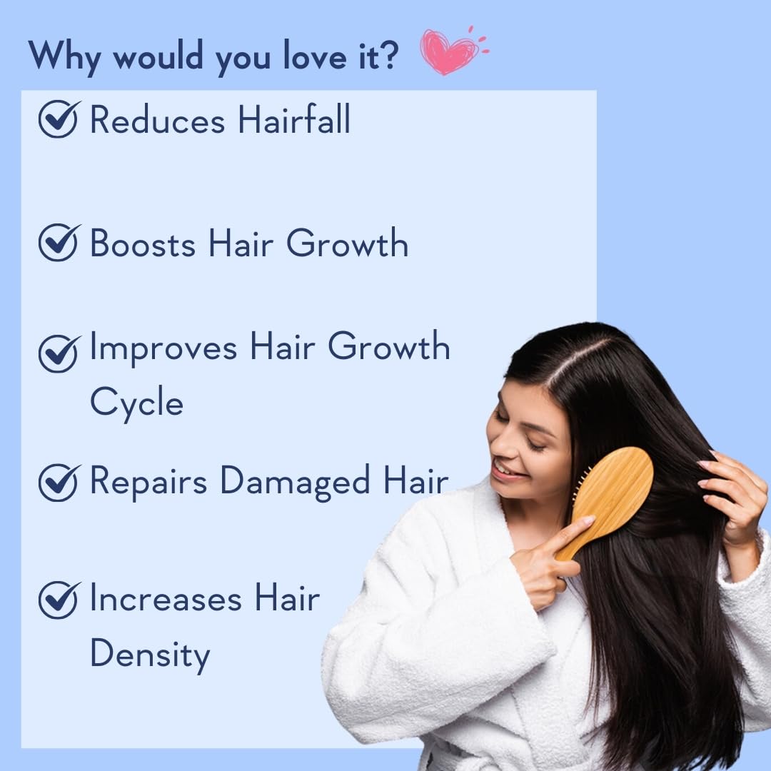 Hair Growth Serum Concentrate - Rosemary, 3% Redensyl, 4% Anagain, 2% Baicapil, Caffeine, Biotin, Plant Keratin & Rice Water