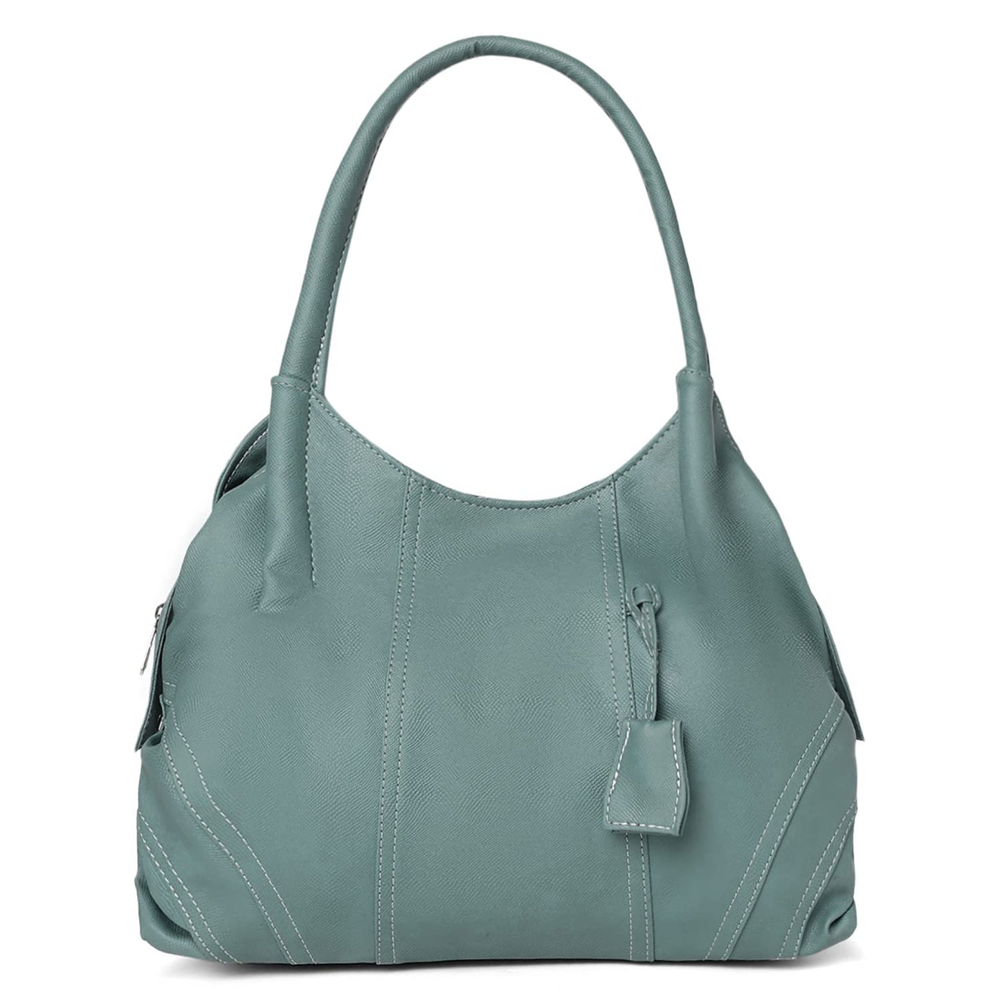 Fostelo Women's Vegan Leather Style Diva Handbag Shoulder Hobo Bag Ladies Purse (Large)