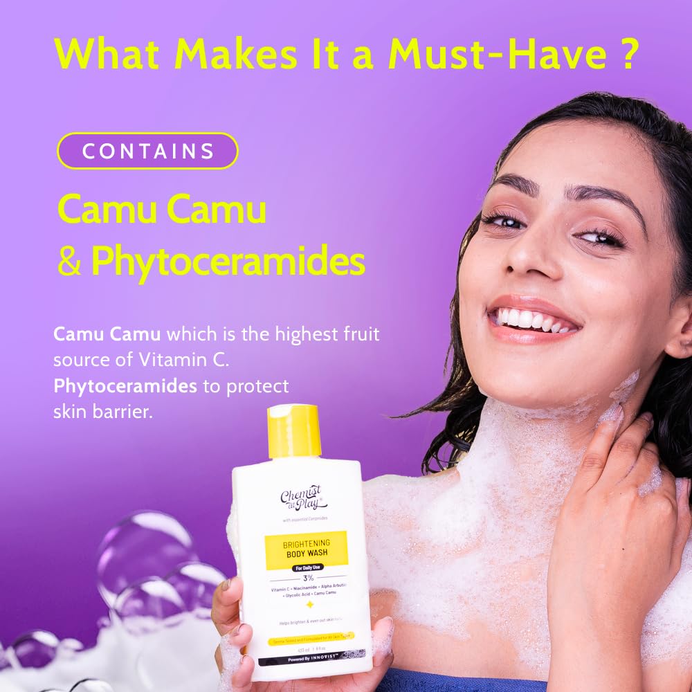 Body Wash Exfoliating For Dry Rough Bumpy Strawberry Skin With 1% Salicylic Acid 2% Lactic Acid And Ceramides For Men And Women (7.9 Ounce)