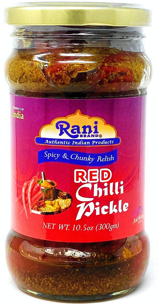 Rani Lime Pickle Hot (Achar, Spicy Indian Relish) 10.5oz (300g) Glass Jar ~ Vegan | Gluten Free | NON-GMO | No Colors | Popular Indian Condiment, Indian Origin