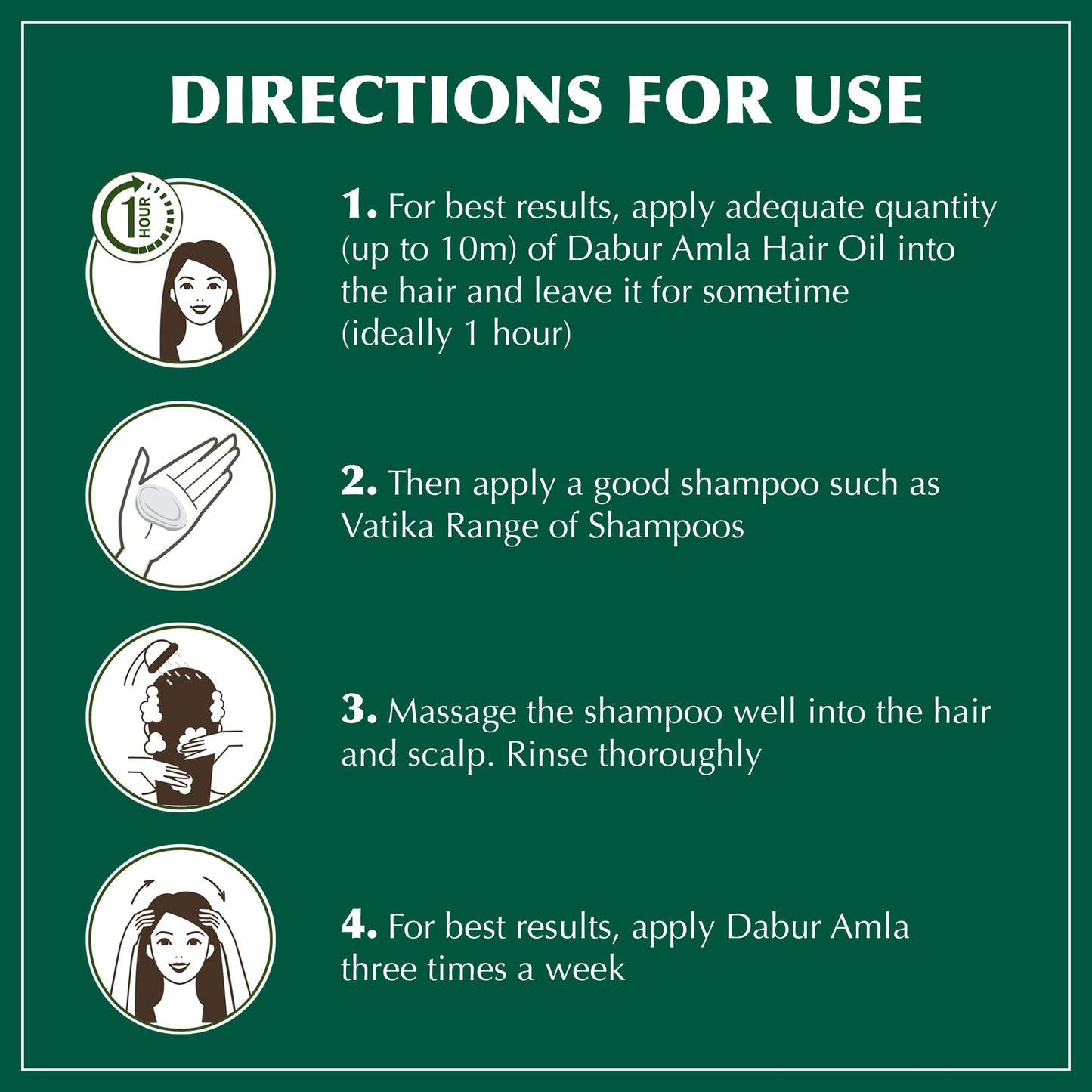 Dabur Amla Hair Oil - Nourishing Indian Oil for Men & Women, for Healthy, Moisturized Hair and Scalp (300ml)