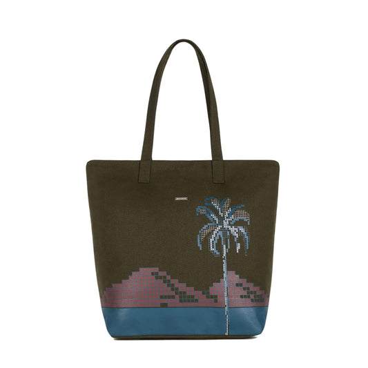 Ecoright Large Canvas Tote Bag for Women, Zipper Handbags for Women Inner Pocket for Shopping, Office & Daily Use