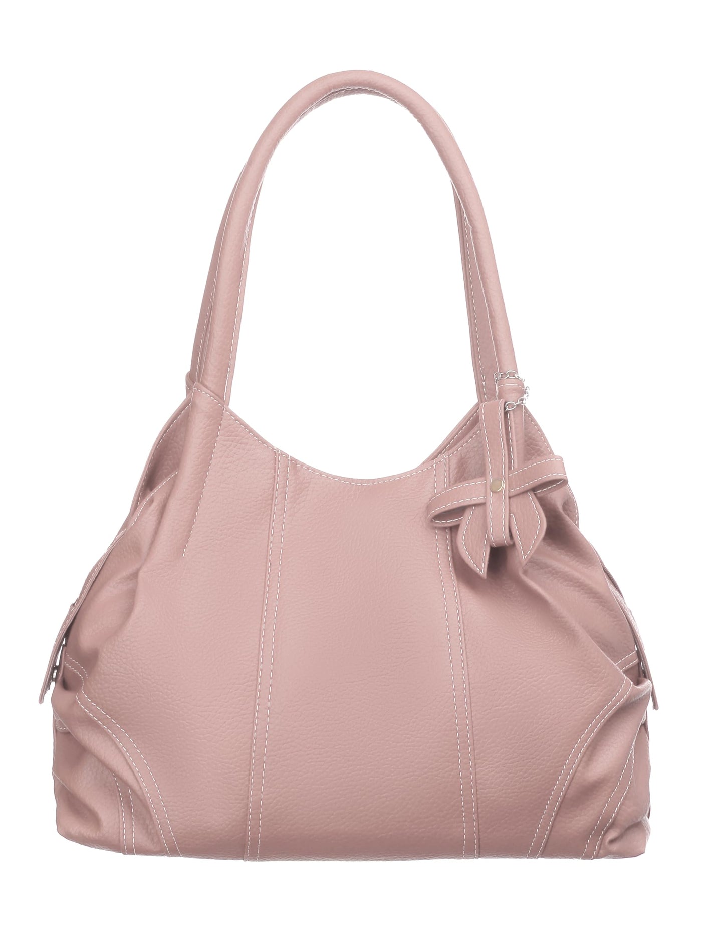 Fostelo Women's Vegan Leather Style Diva Handbag Shoulder Hobo Bag Ladies Purse (Large)