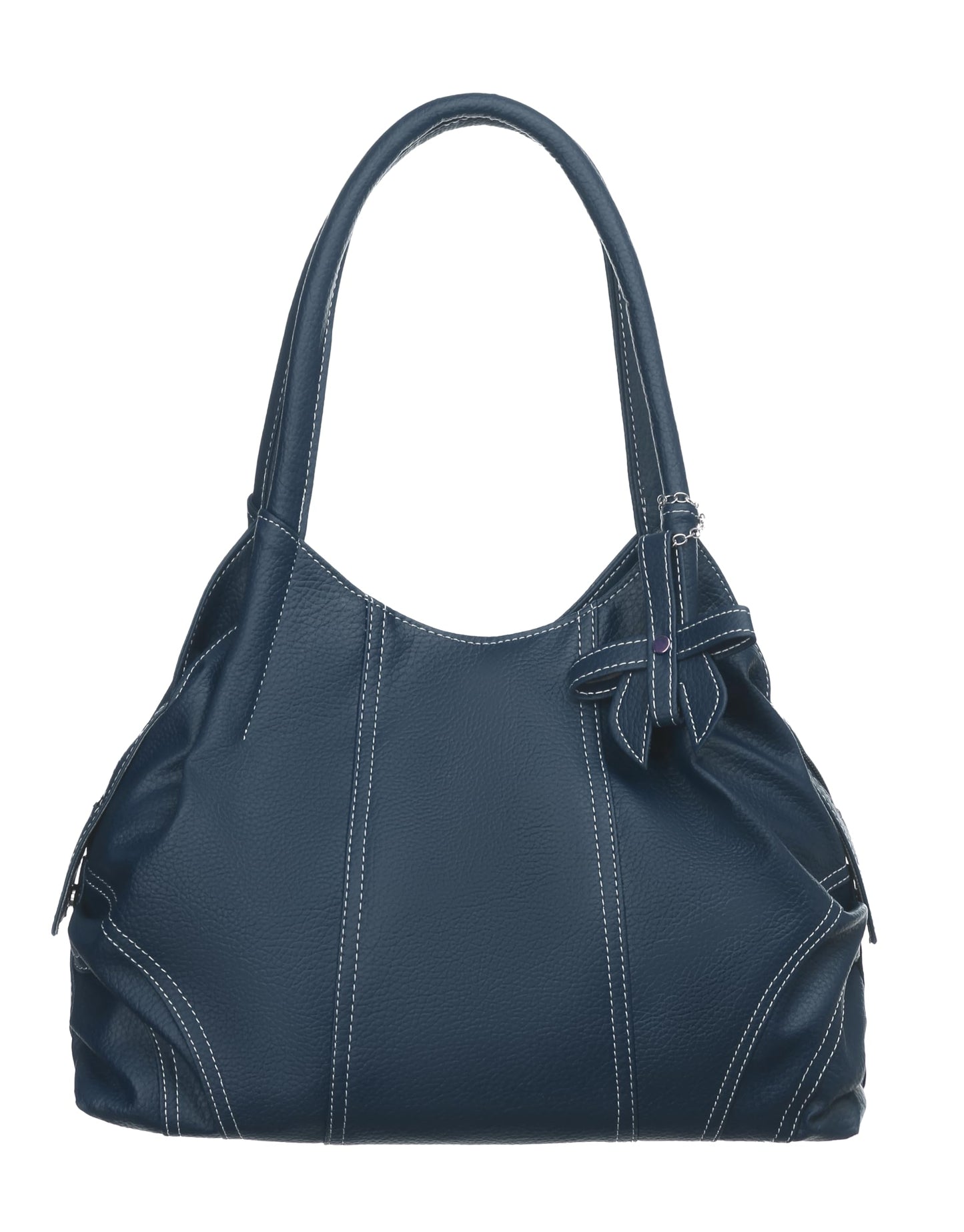 Fostelo Women's Vegan Leather Style Diva Handbag Shoulder Hobo Bag Ladies Purse (Large)