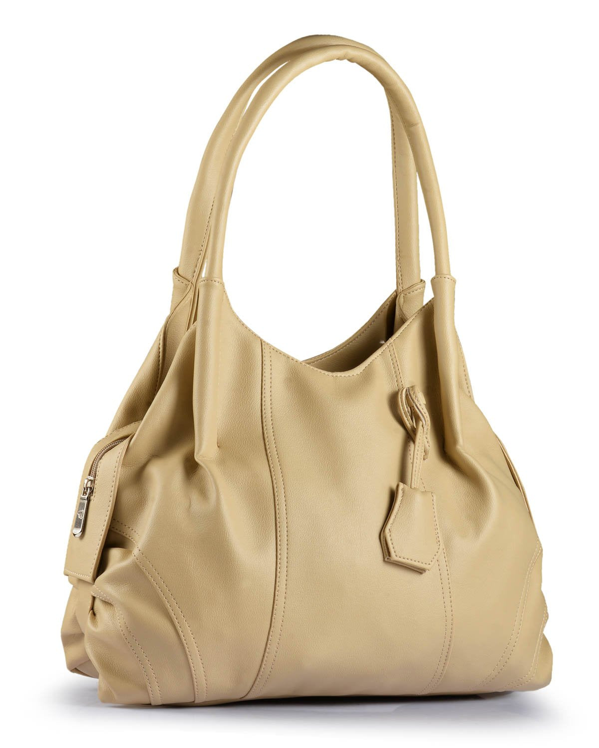Fostelo Women's Vegan Leather Style Diva Handbag Shoulder Hobo Bag Ladies Purse (Large)