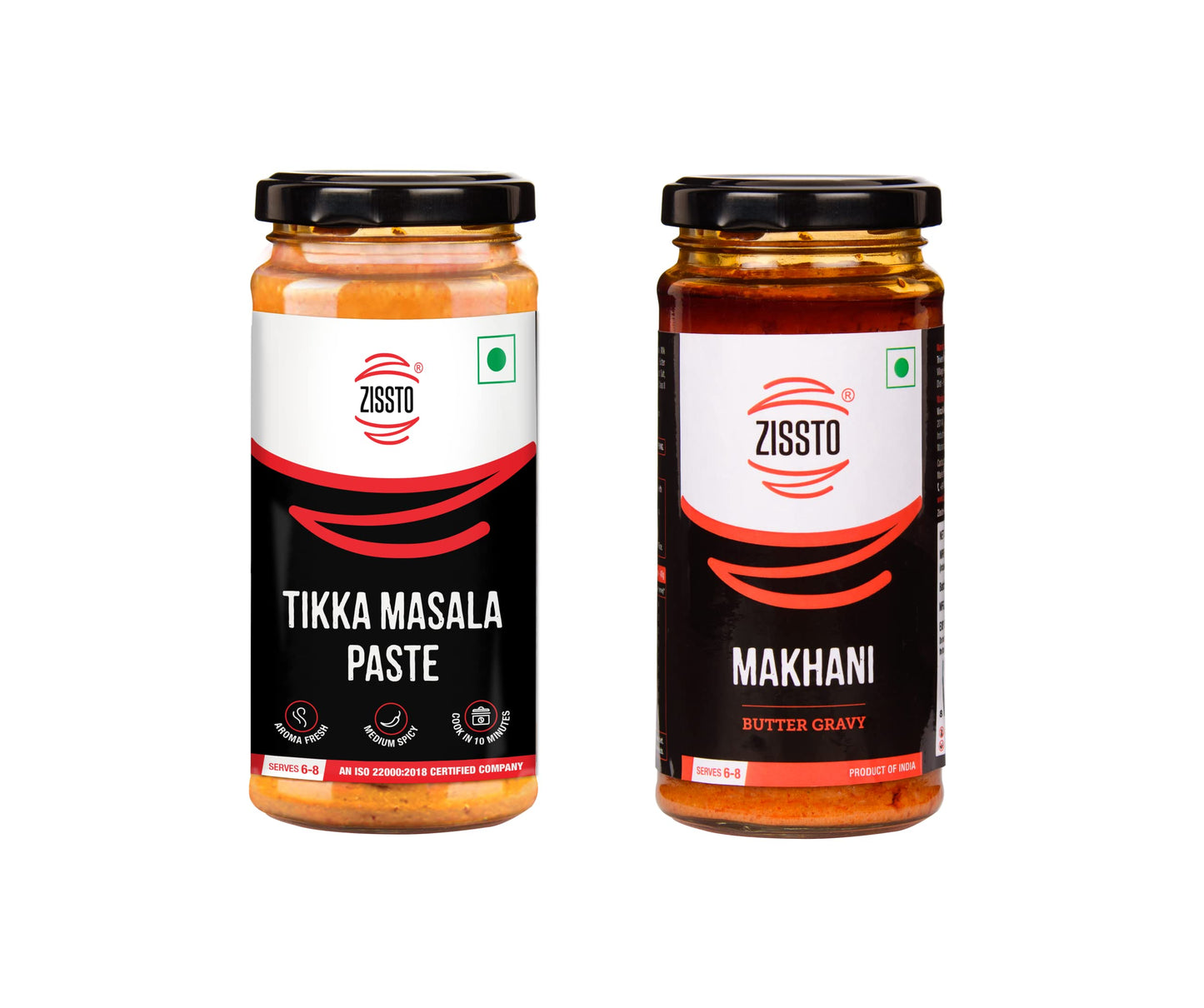 Zissto Tikka Masala Paste | Ready To Cook Mix Gravy | 250gms Serves 6-8 People | All Purpose Gravy Chicken Tikka Masala, Paneer Tikka Masala, Tikka Sandwich, Paneer Kathi Roll