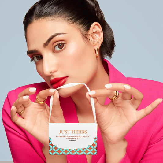 Herb Enriched Ayurvedic Lipstick Shade Sampler Kit