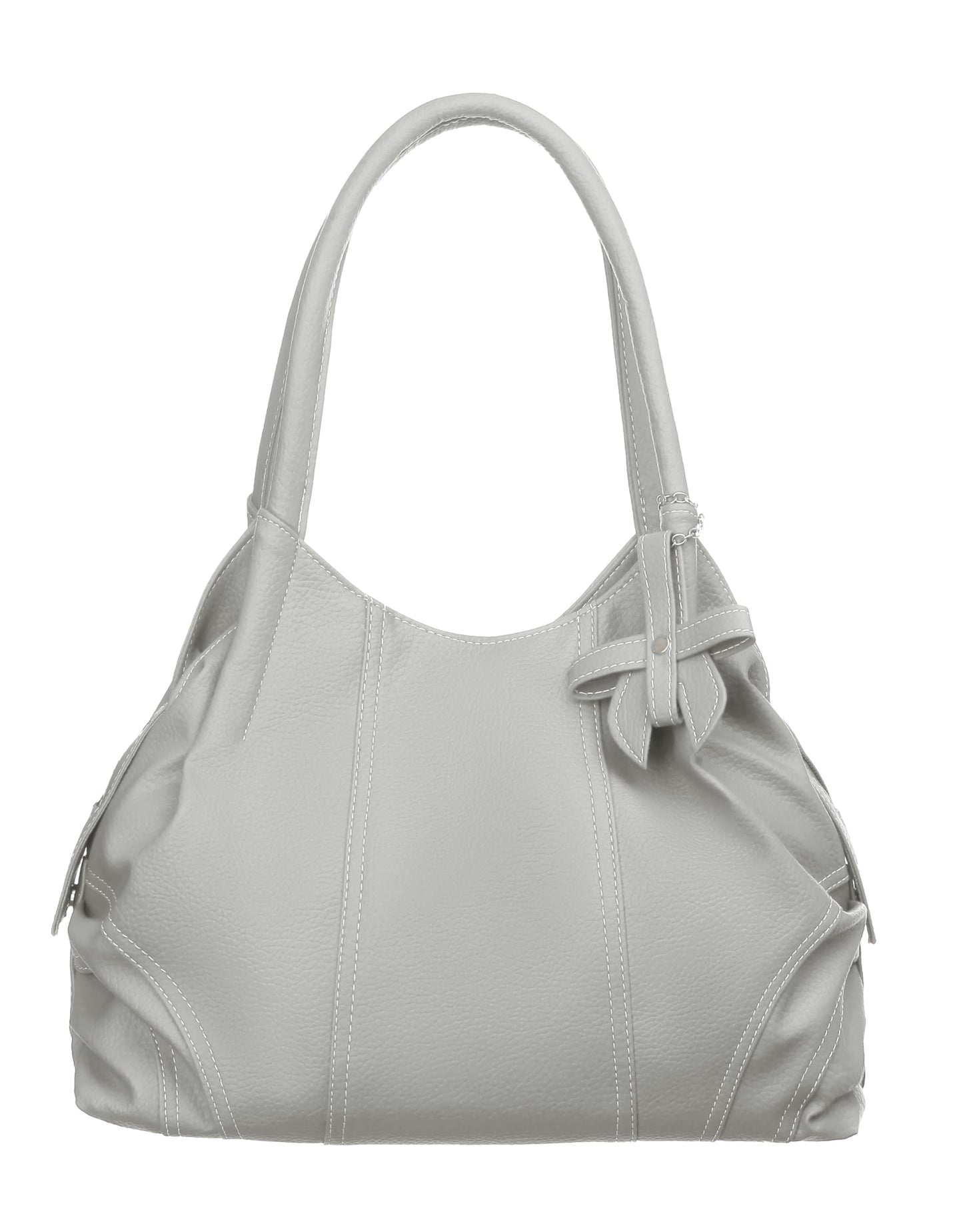 Fostelo Women's Vegan Leather Style Diva Handbag Shoulder Hobo Bag Ladies Purse (Large)