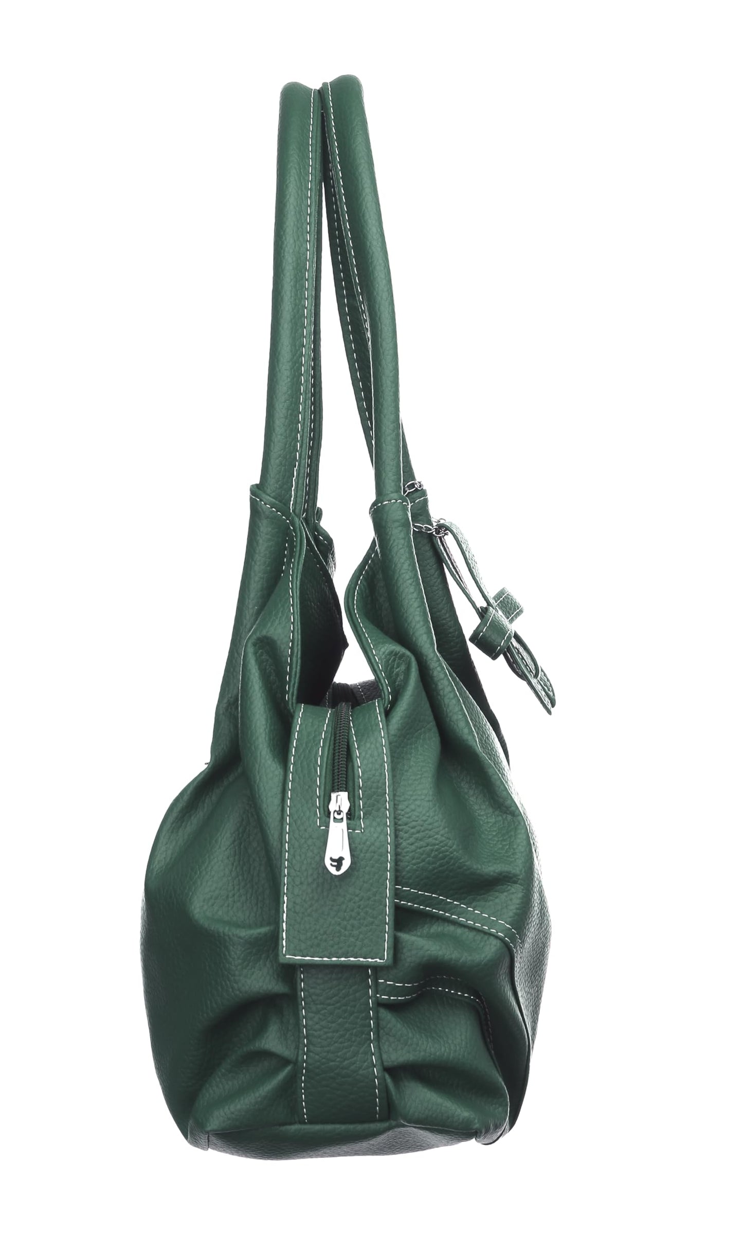 Fostelo Women's Vegan Leather Style Diva Handbag Shoulder Hobo Bag Ladies Purse (Large)