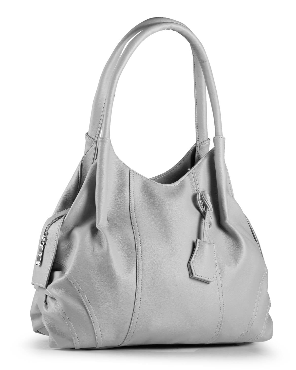 Fostelo Women's Vegan Leather Style Diva Handbag Shoulder Hobo Bag Ladies Purse (Large)