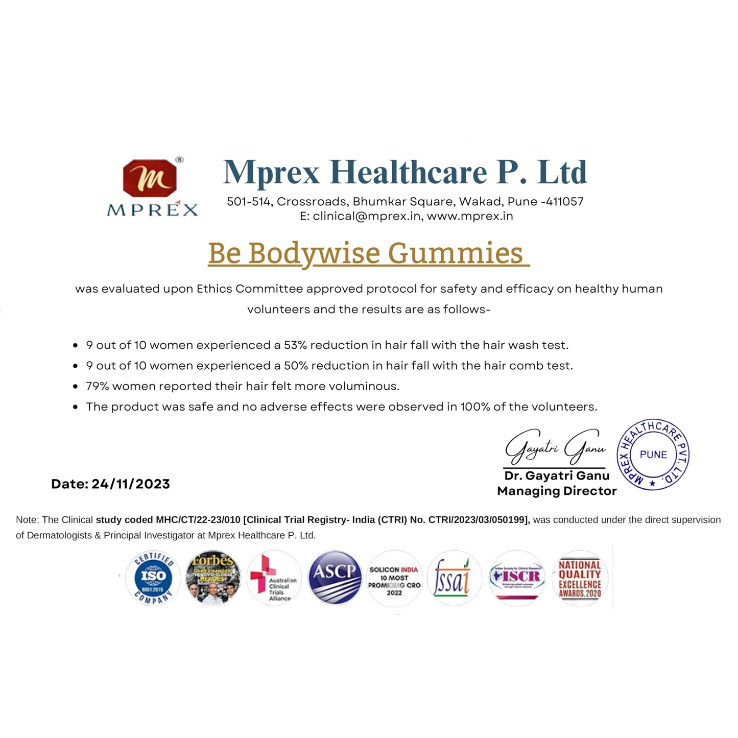 Be Bodywise Biotin Hair Gummies I Sugar Free I 60 Day Pack I Healthy Hair,Skin,Nails I '6-in-1' Biotin, Zinc, Folic Acid, Vitamin C, Keratin & Multivitamin I Gut FriendlyI Strawberry FlavorI100% Vegan