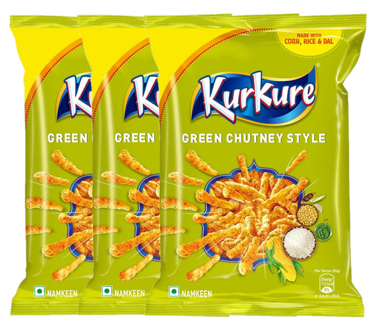 Kurkure Masala Munch Indian Chips Pack of 3
