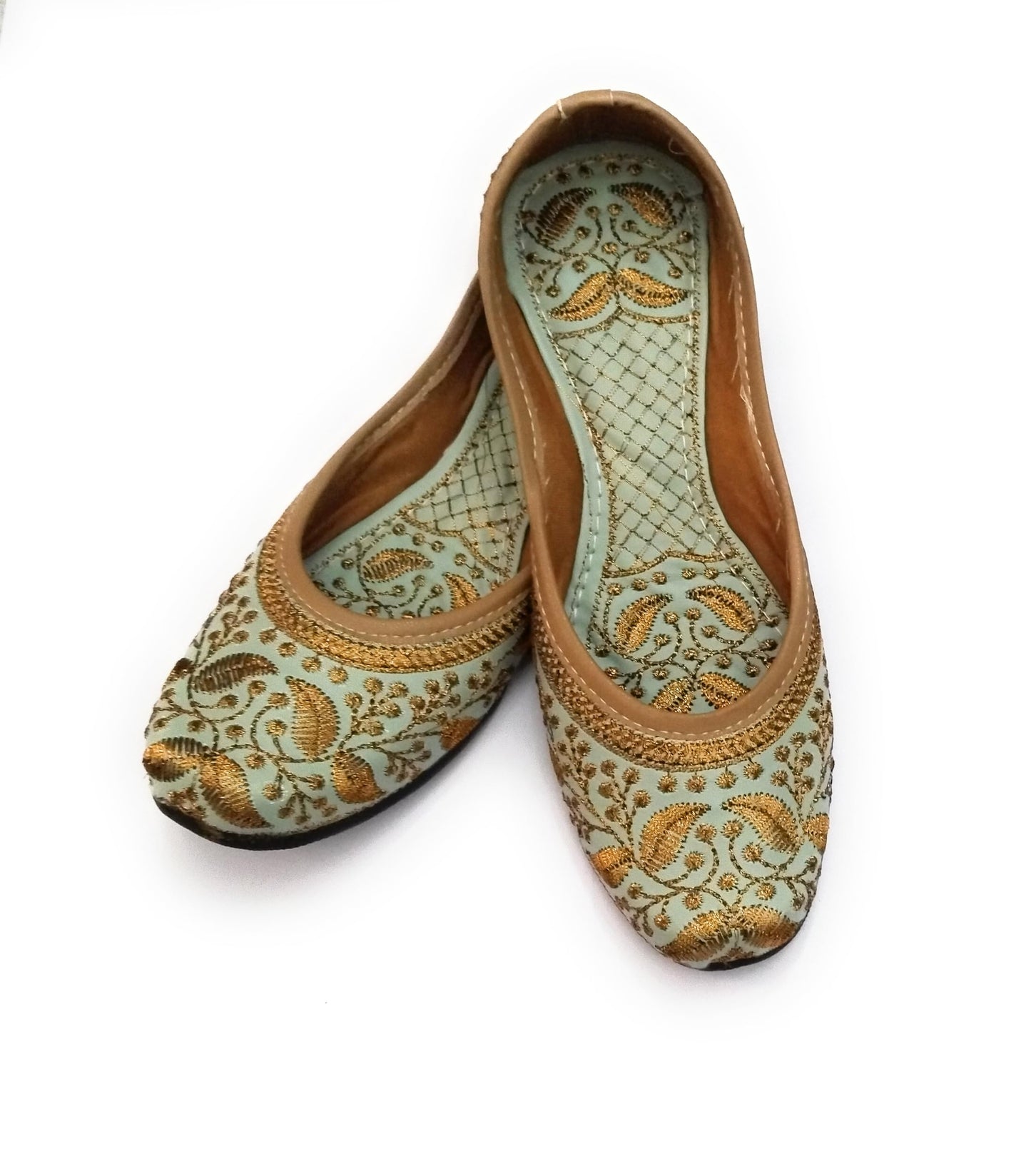 NIHARIKA Women’s Embroidered Rajasthani Mojari's Women Ethnic Footwear Mojari/Punjabi Jutti