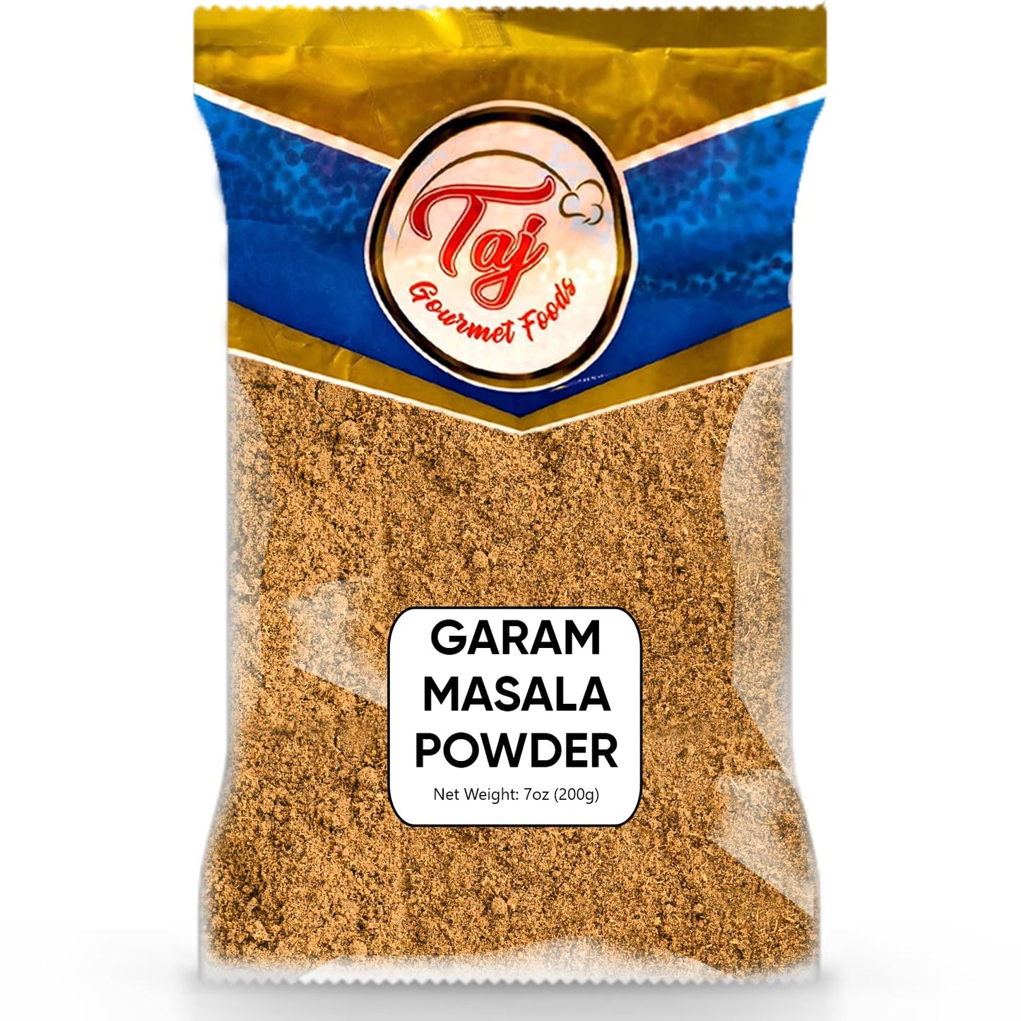TAJ Garam Masala Powder 7oz | Unique Blend of Spices | Authentic Indian Spices