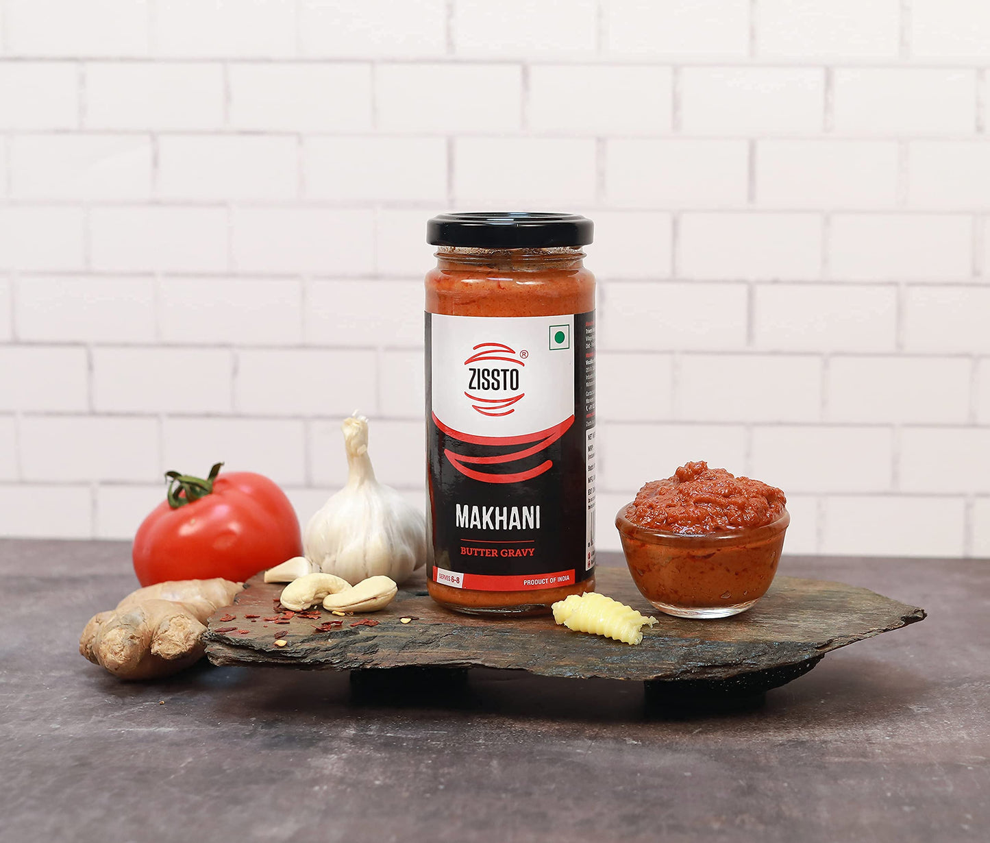 Zissto Tikka Masala Paste | Ready To Cook Mix Gravy | 250gms Serves 6-8 People | All Purpose Gravy Chicken Tikka Masala, Paneer Tikka Masala, Tikka Sandwich, Paneer Kathi Roll