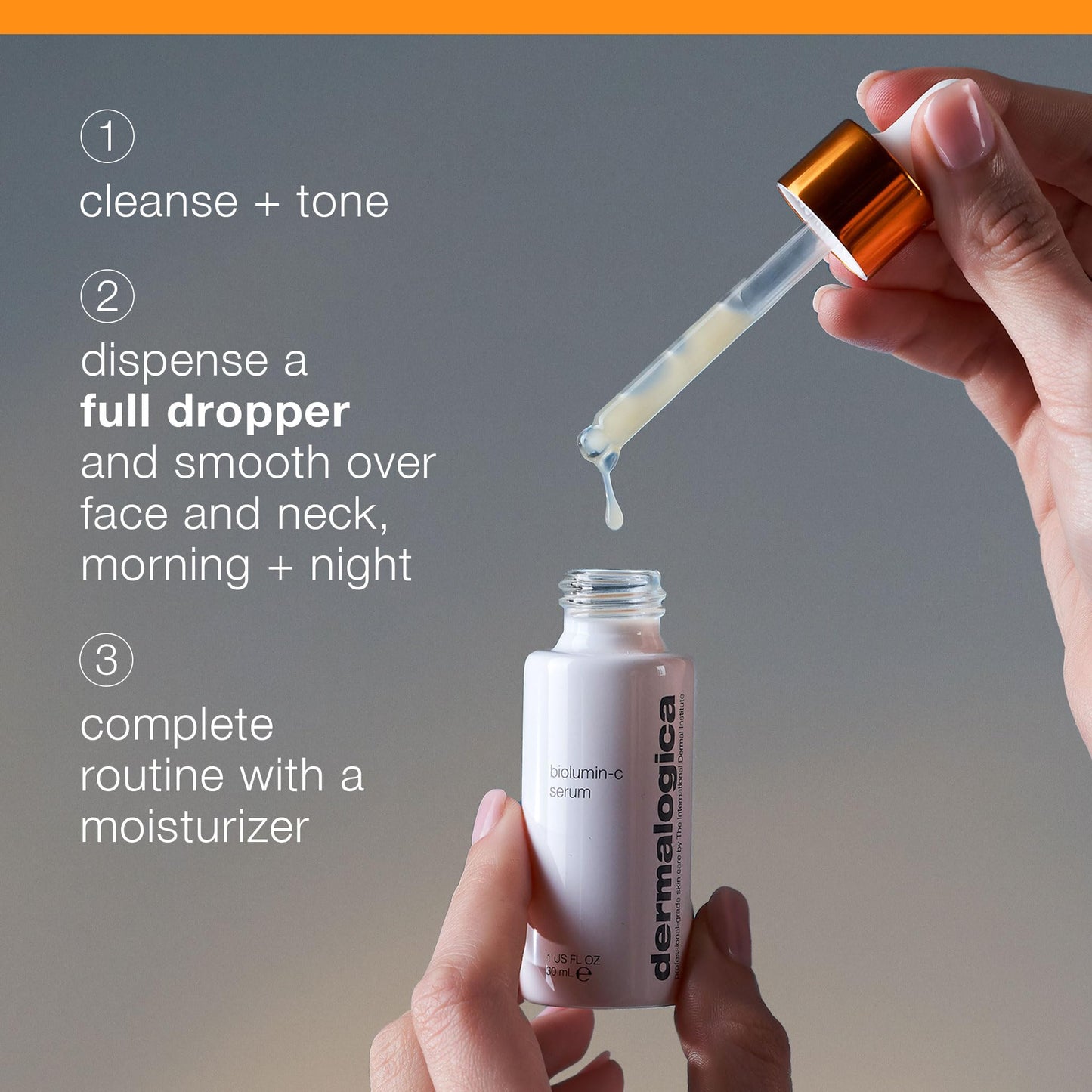 Dermalogica Biolumin-C Serum, Vitamin C Dark Spot Serum for Face with Peptide and AHA - Exfoliates and Reduces Unbalanced Pigmentation for Brighter, Firmer Skin