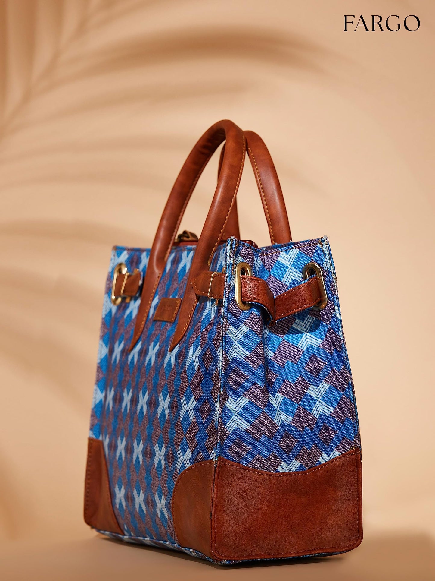 Fargo Canvas Laptop Handbag For Women - Stylish & Durable Tote Bag, Fits 15-Inch Laptop