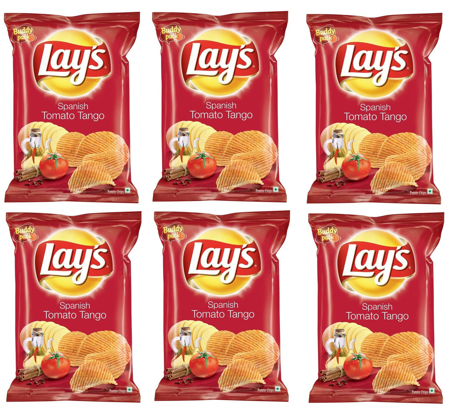 Great Bazaar Lays India's Magic Masala, 52g (6 Pack)