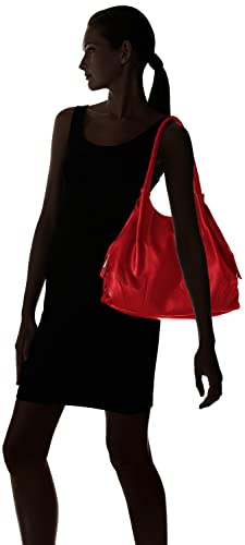 Fostelo Women's Vegan Leather Style Diva Handbag Shoulder Hobo Bag Ladies Purse (Large)