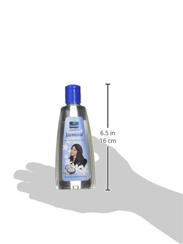 Parachute Advansed Jasmine Enriched Coconut Hair Oil with Vitamin-E | For Scalp Nourishment| Stronger, Softer, Silkier Hair | Indian Hair Oil | All Hair Types| 10.1 Fl.oz