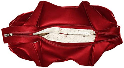 Fostelo Women's Vegan Leather Style Diva Handbag Shoulder Hobo Bag Ladies Purse (Large)