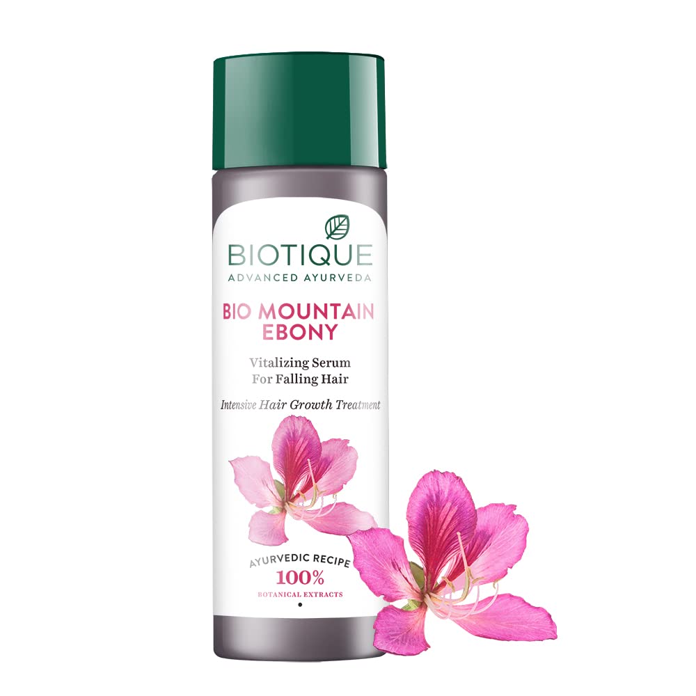 Biotique Bio Mountain Ebony Vitalizing Serum For Falling Hair Intensive Hair