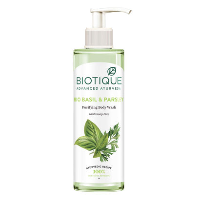 Biotique Bio Apricot Refreshing Body Wash, 190ml And Biotique Bio Honey Gel Refreshing Foaming Face Cleanser, 120ml