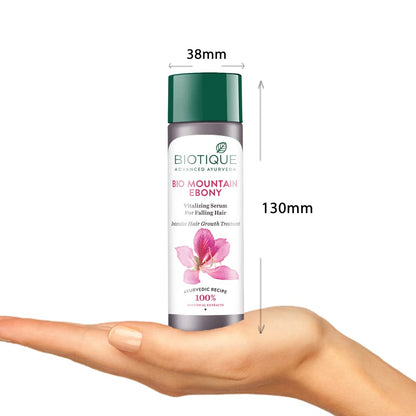 Biotique Bio Mountain Ebony Vitalizing Serum For Falling Hair Intensive Hair