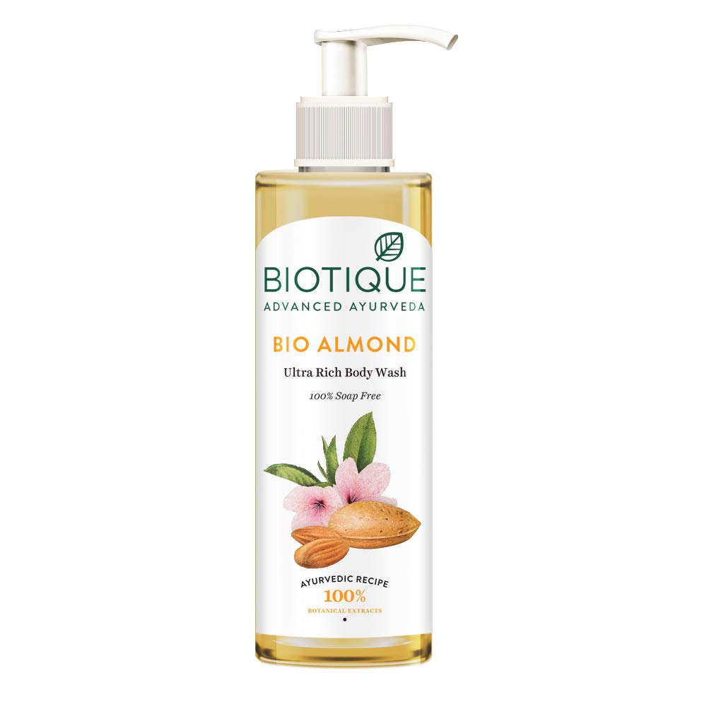 Biotique Bio Apricot Refreshing Body Wash, 190ml And Biotique Bio Honey Gel Refreshing Foaming Face Cleanser, 120ml
