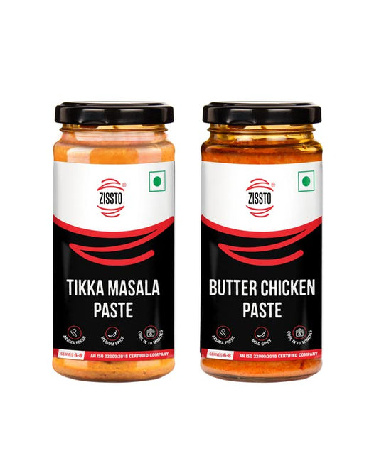 Zissto Tikka Masala Paste | Ready To Cook Mix Gravy | 250gms Serves 6-8 People | All Purpose Gravy Chicken Tikka Masala, Paneer Tikka Masala, Tikka Sandwich, Paneer Kathi Roll