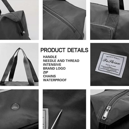 Wazdorf 41 Liter Expandable Travel Bags for Women, Duffle Bags for Women Luggage, Foldable Vanity Traveling Bag, Waterproof Hand Bag for Ladies Personal Items