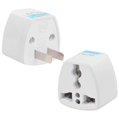Hi-PLASST (3pcs) Type-A US Converter Plug // India to USA Universal Travel Adapter for USA, Canada, Mexico, Brazil, Philippines, Cuba, Thailand, Taiwan, Japan, Panama, etc