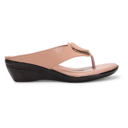 TRASE Women's Fashion Sandal | Faux Leather, Comfortable & Stylish Wedges | Ideal for Casual & Formal Occasions 2 inches heel
