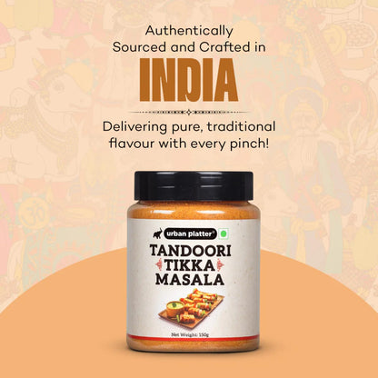 urban platter Tandoori Tikka Masala Powder, 1 [Masala|Flavourful Blend Of Spices|Sprinkle Or Add To Your Appetizers, Gravies, Veggies, Fries],150 Grams
