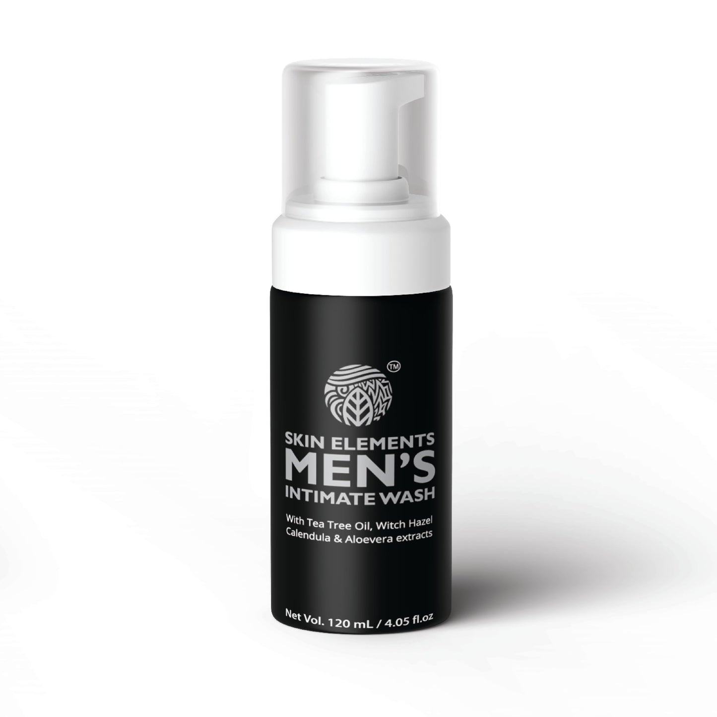 Skin Elements Intimate Wash for Men with Passion Fruit (4.05 Fl Oz) | pH Balanced Foaming Intimate Wash | Prevents Itching, Irritation & Bad Odor |