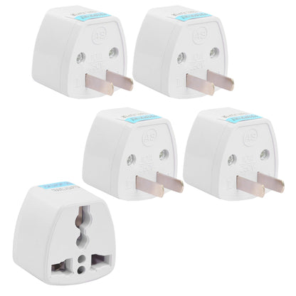 Hi-PLASST (3pcs) Type-A US Converter Plug // India to USA Universal Travel Adapter for USA, Canada, Mexico, Brazil, Philippines, Cuba, Thailand, Taiwan, Japan, Panama, etc