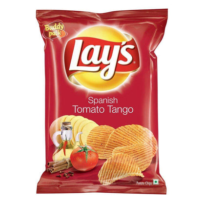 Lay's Potato Chips, India's Magic Masala Flavour, Crunchy Chips & Snacks 3 PACK