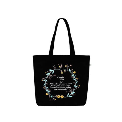 Ecoright Large Canvas Tote Bag for Women, Zipper Handbags for Women Inner Pocket for Shopping, Office & Daily Use