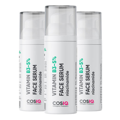 Cos-IQ 5% Niacinamide Face Serum for Clear Glowing Skin, Reduces Dullness, Hydrates & Repairs Skin with Vit B3 & Hyaluronic Acid, Day & Night Serum | For Women & Men | 30ml